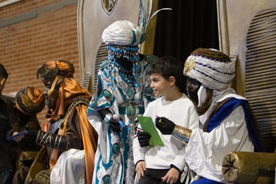 L'arribada dels carters reials a Gavà