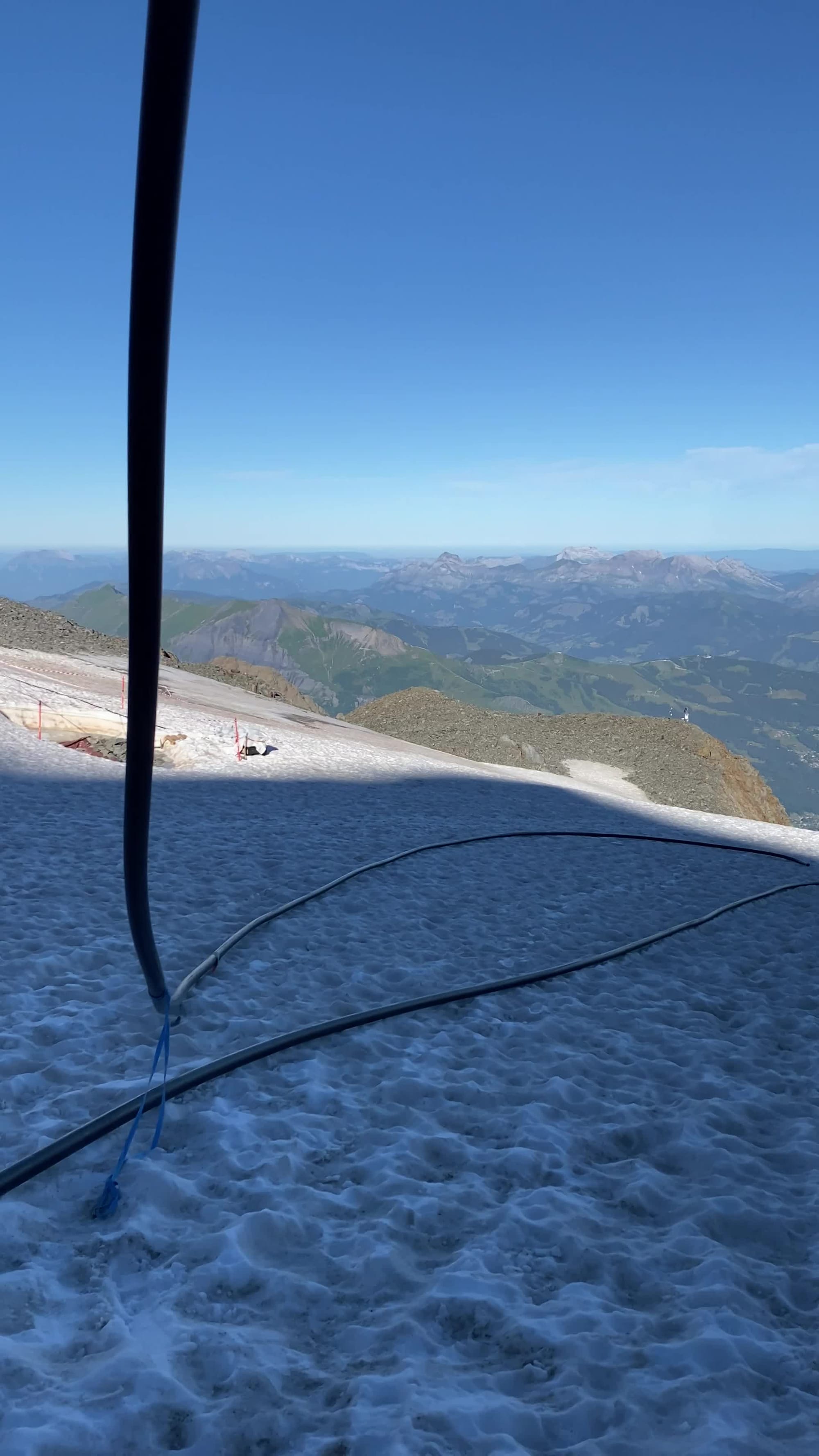 Travaux glacier de Tête Rousse 2022