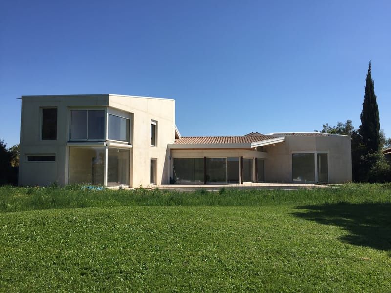 Villa béton architectonique 