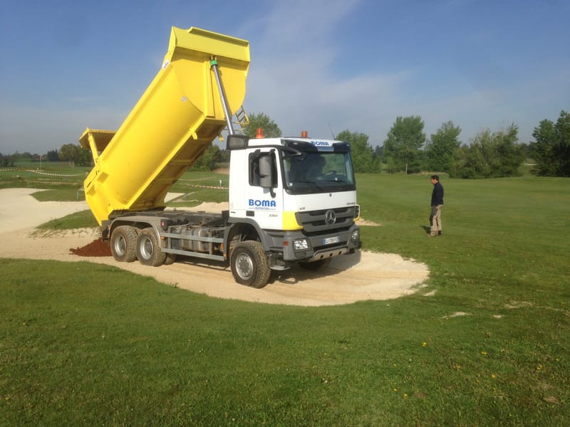 Camion 6 roues Mercedes