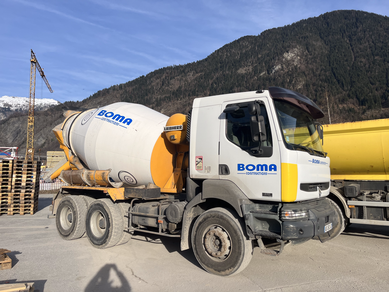 Camion toupie 6 roues Renault