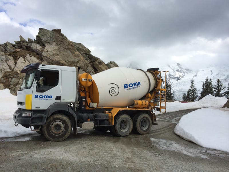 Camion toupie 6 roues Renault