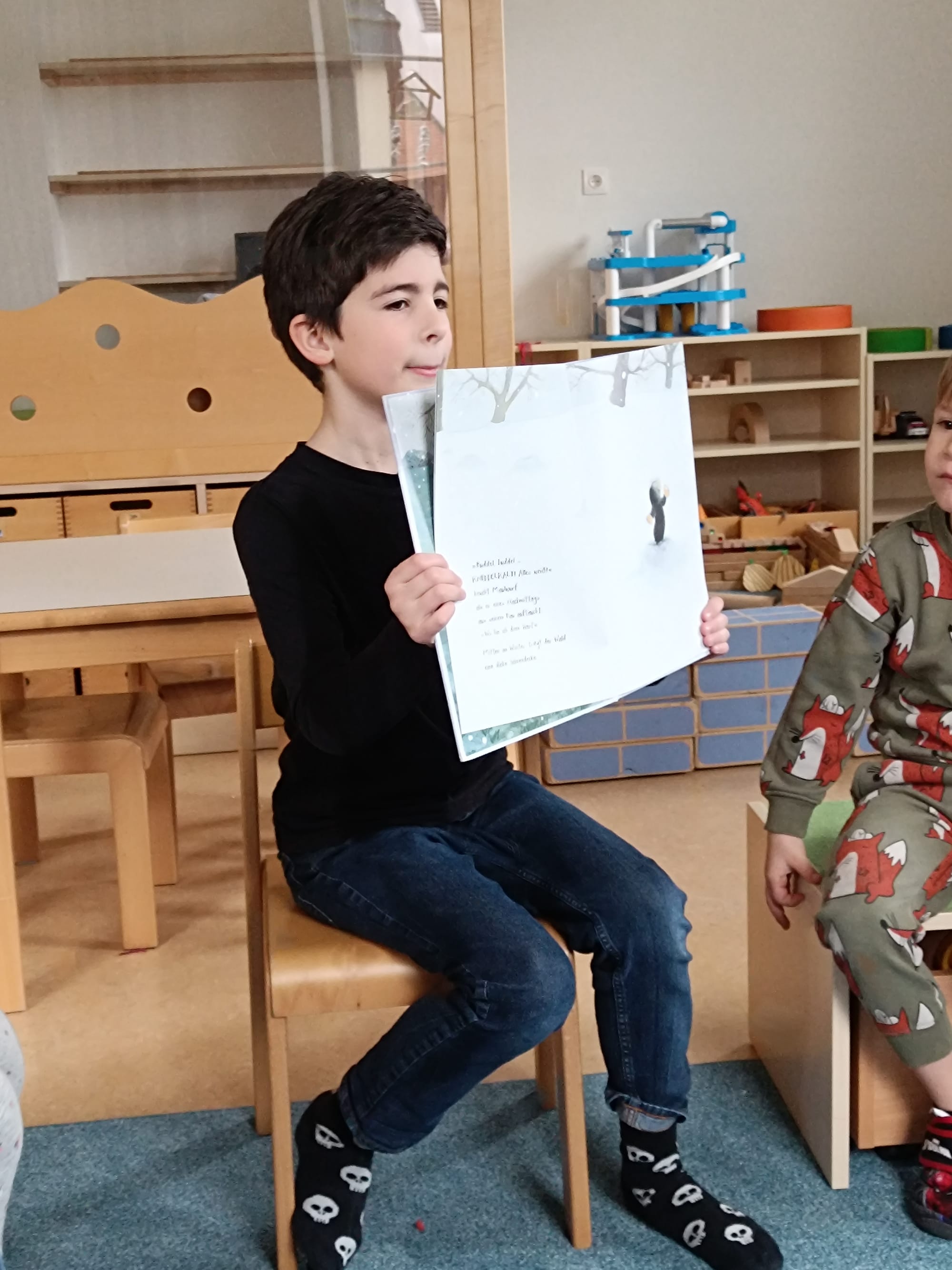 Vorlesen im Kindergarten (Jänner 2024)