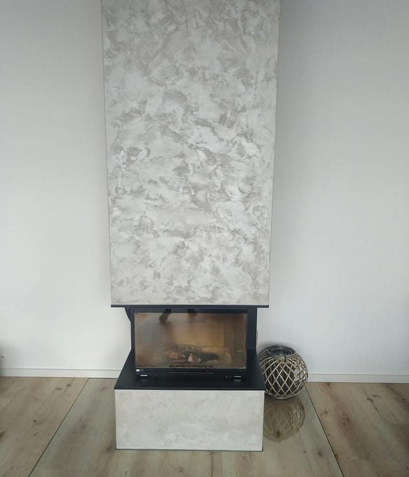 Fresco a Dracholin Designové stěrky na kamna a krby