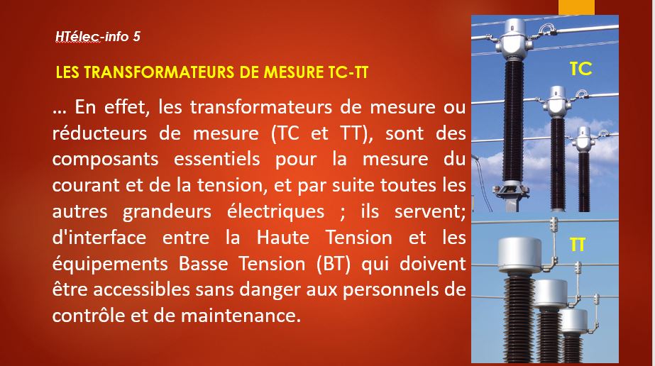 Les transformateurs de mesure TC-TT / CT-VT