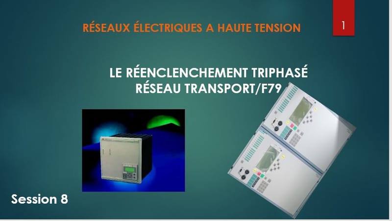Extrait du cours "protections et systèmes et systèmes de contrôle".
