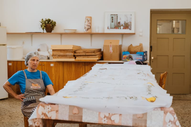 Η κουζίνα του σχολείου