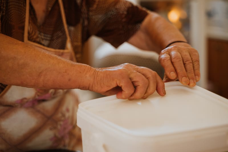 Η κουζίνα του σχολείου