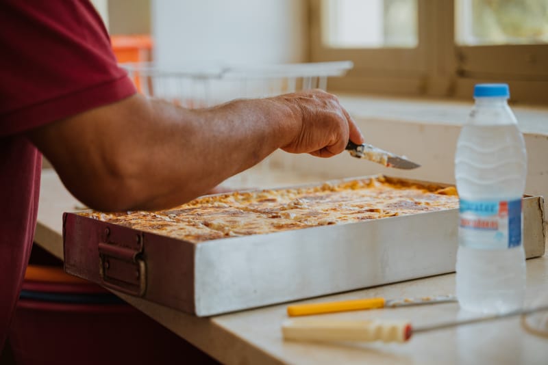 Η κουζίνα του σχολείου