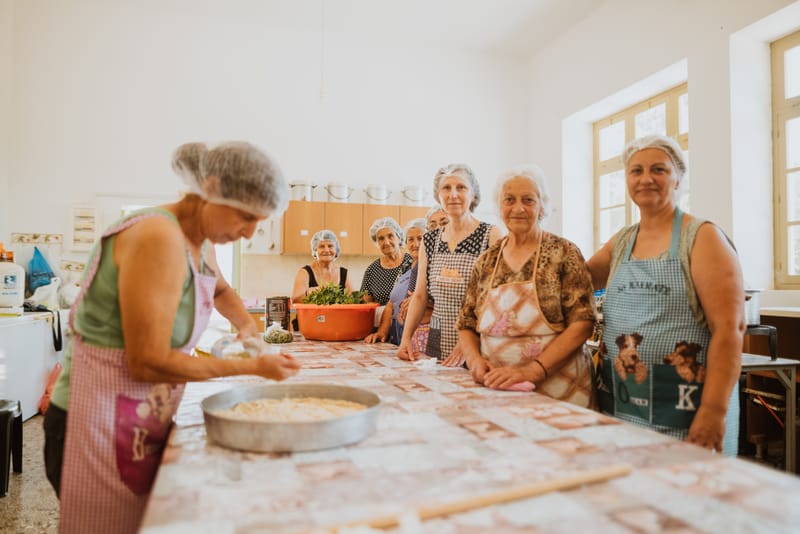 Η κουζίνα του σχολείου