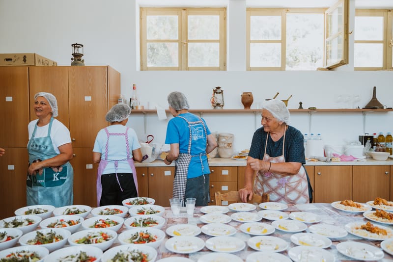 Η κουζίνα του σχολείου