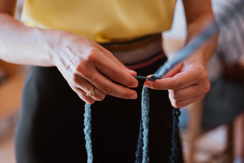 εργαστήριο υφαντικής