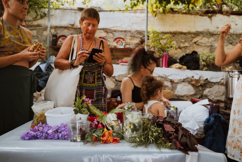 εργαστήριο φυσικών βαφών