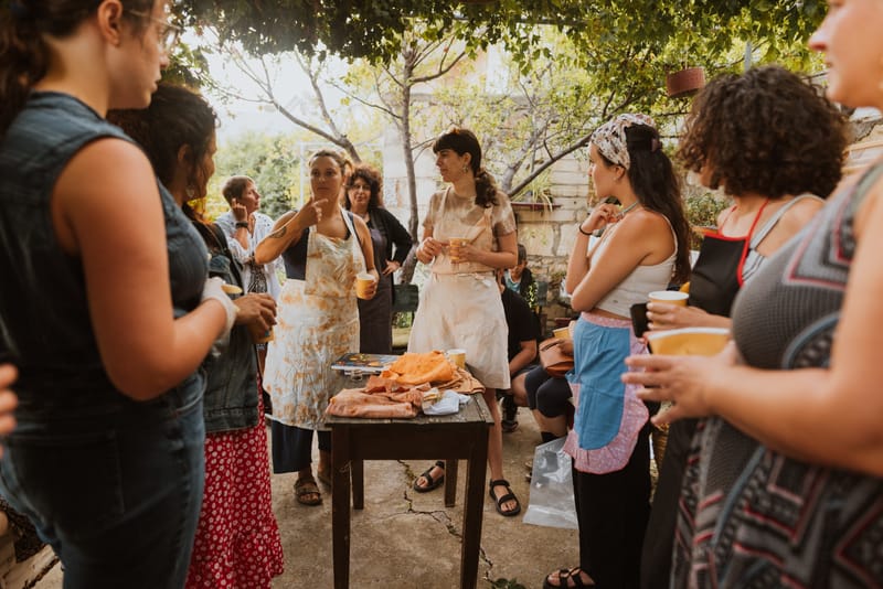 εργαστήριο φυσικών βαφών