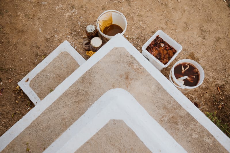 εργαστήριο φυσικών βαφών