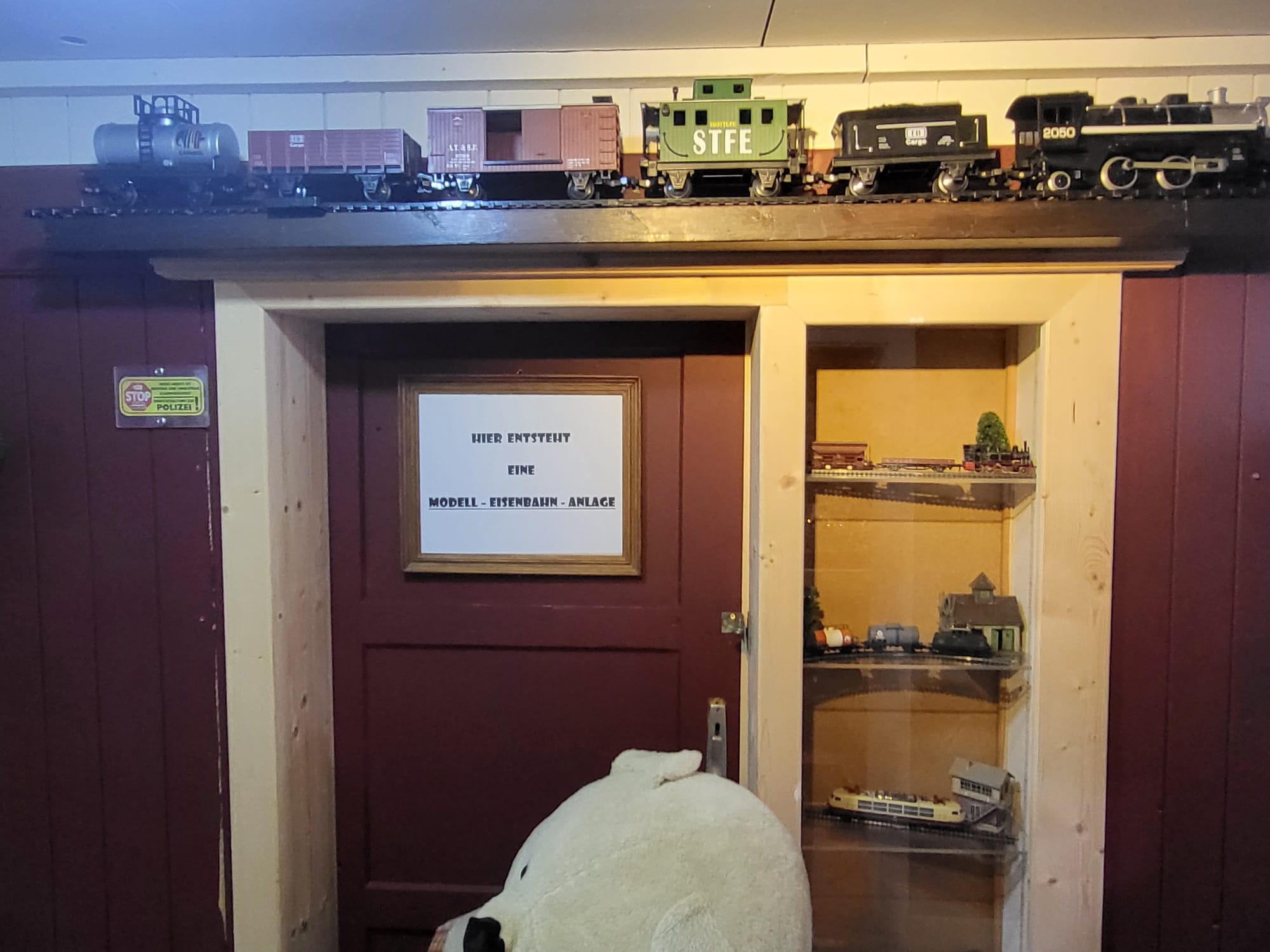 Hier entsteht unsere Modelleisenbahn 