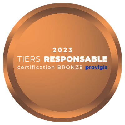 Médaille Bronze Tiers Responsable Provigis 2023