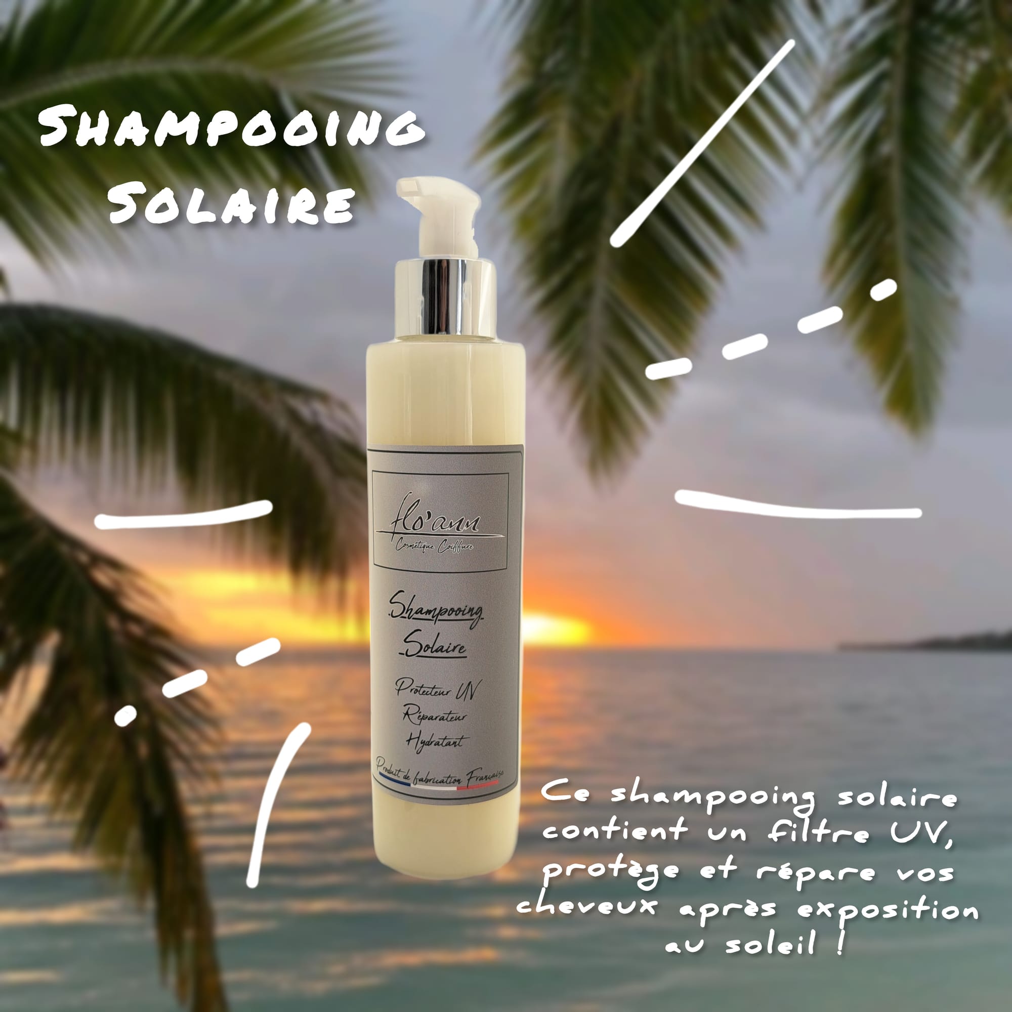 Shampooing solaire