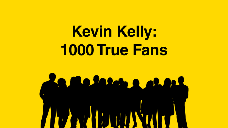 La théorie 1000 True Fans : Transformer la Passion en Soutien Durable