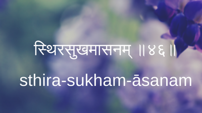 Masterclass Philosophy & Flow                  Sthira Sukha Asanam 14th July 11.30am -1.00pm Derby