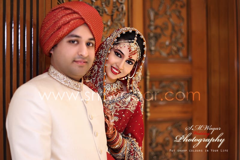 Bright and Groom Portrait