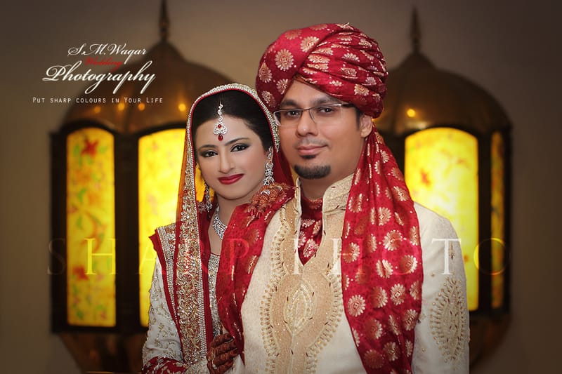 Bright and Groom Portrait