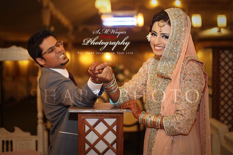 Bright and Groom Portrait
