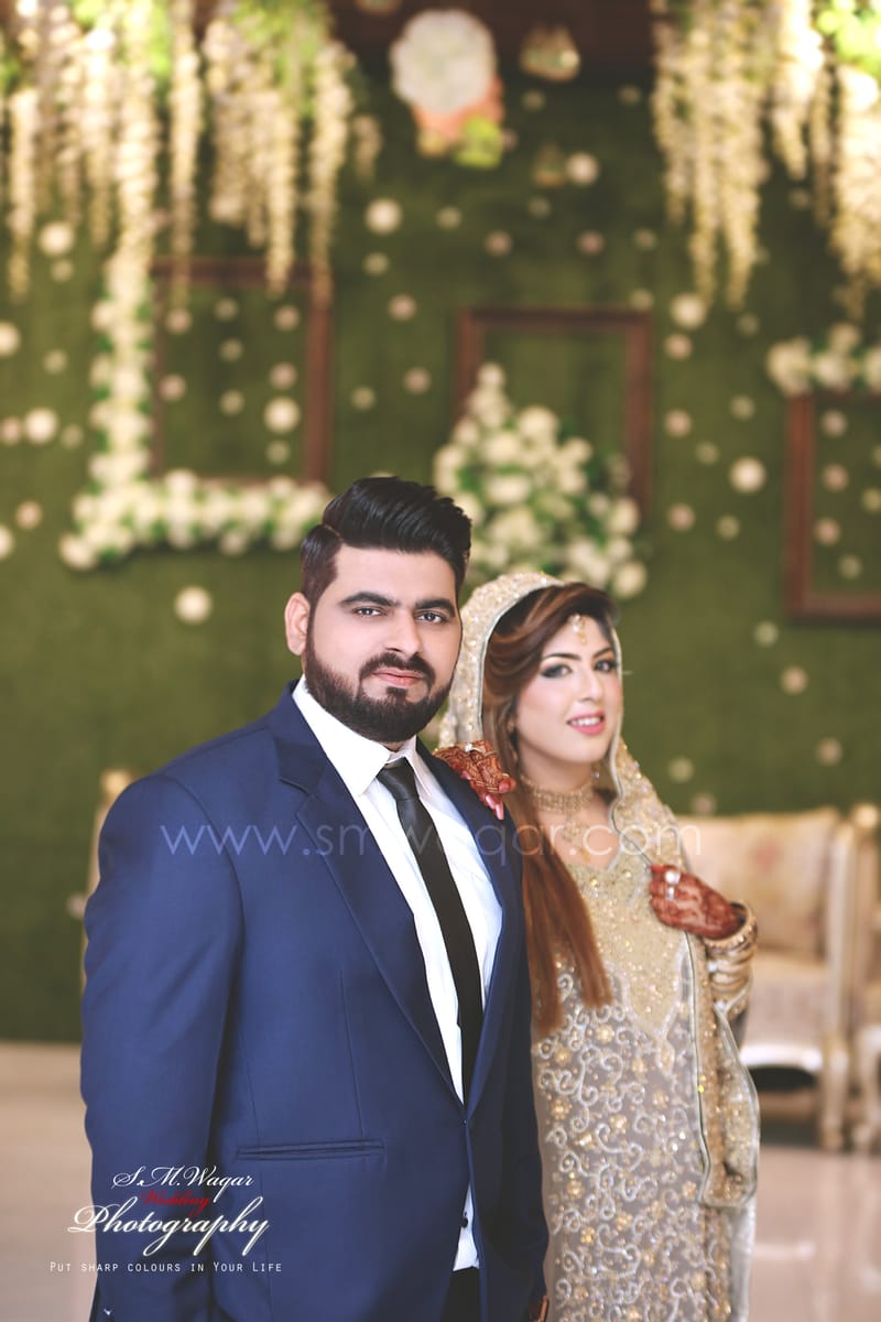 Bright and Groom Portrait