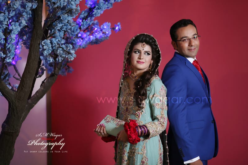 Bright and Groom Portrait