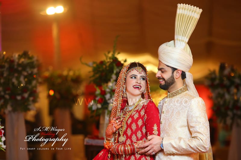 Bright and Groom Portrait