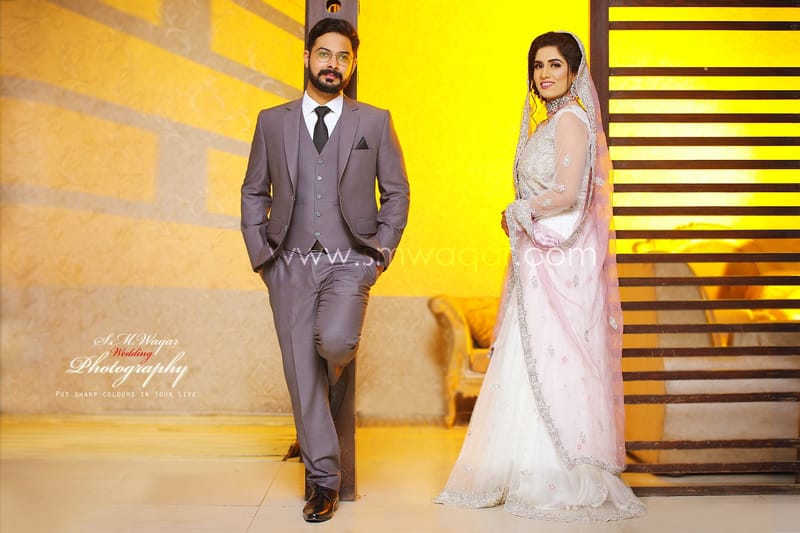 Bright and Groom Portrait