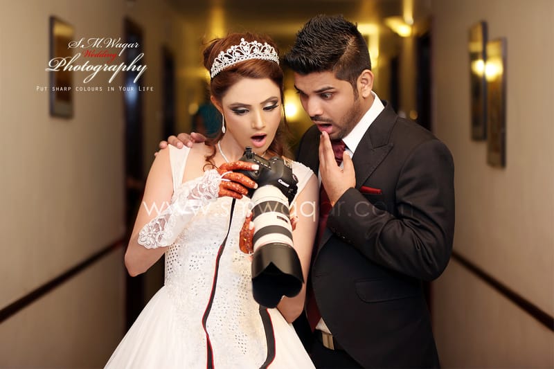 Bright and Groom Portrait