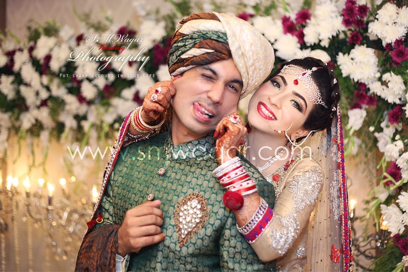 Bright and Groom Portrait