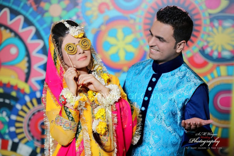 Bright and Groom Portrait