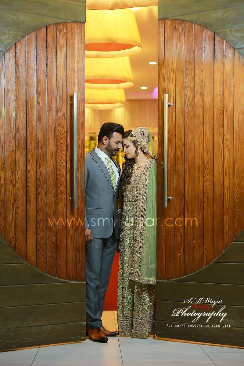 Bright and Groom Portrait