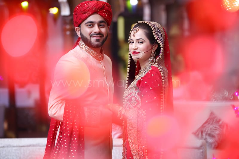 Bright and Groom Portrait