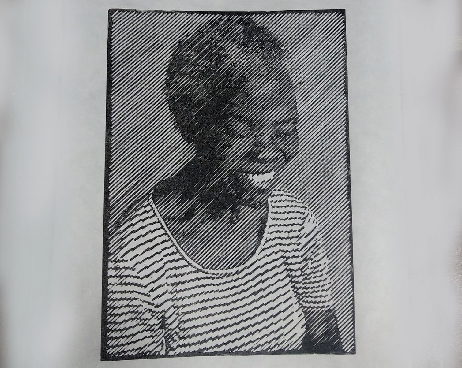 la femme qui sourit