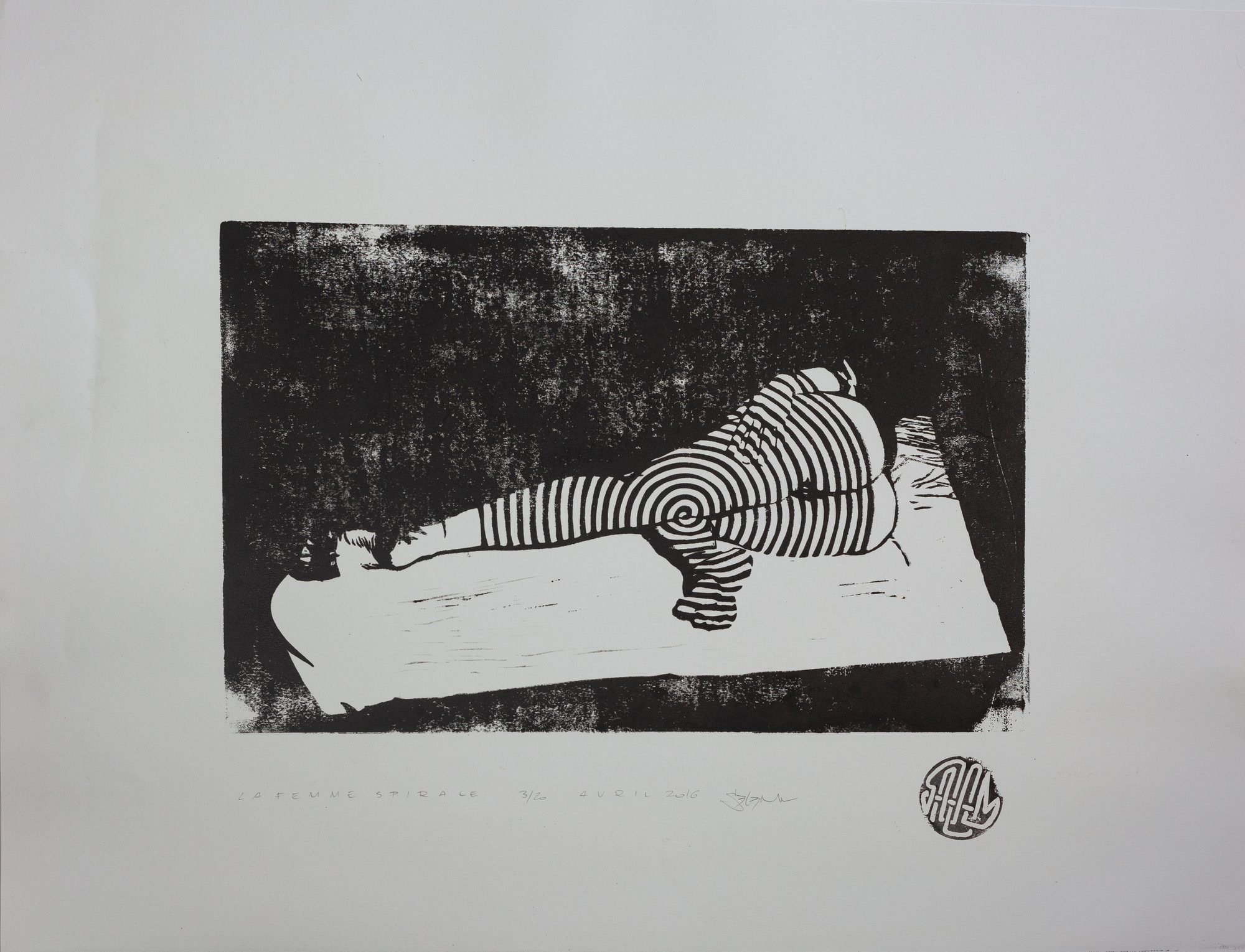 la femme spirale