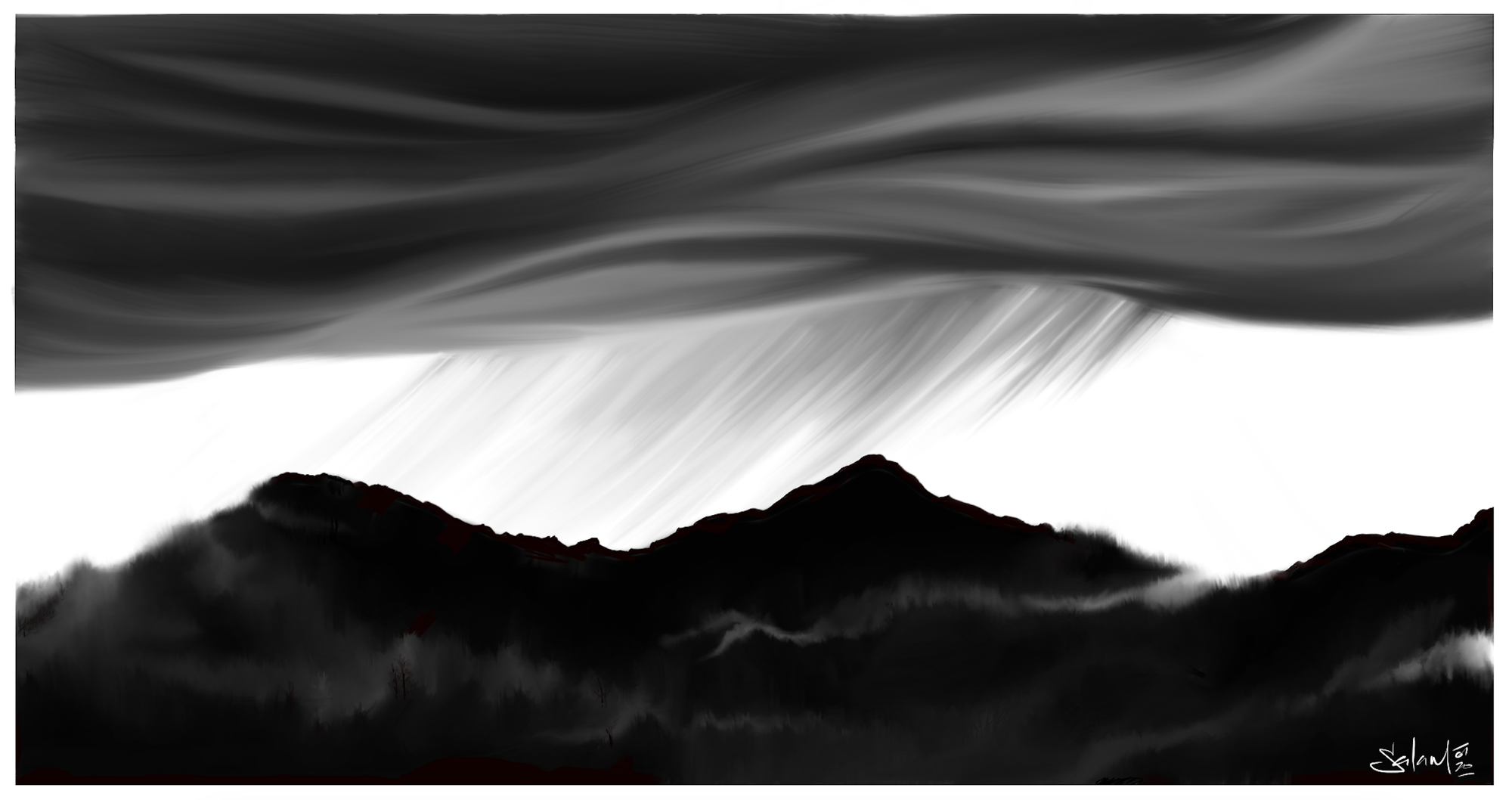 nuit de pluie
