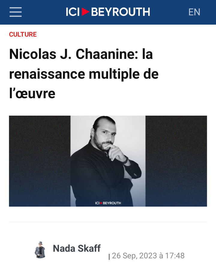 Nicolas J. Chaanine: la renaissance multiple de l’œuvre Article