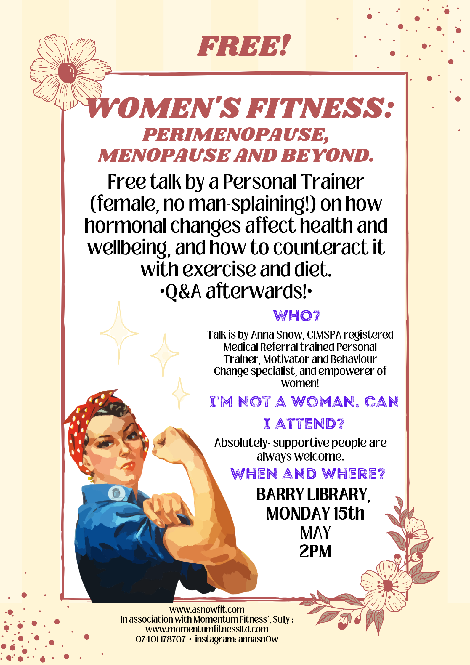 FREE: WOMEN'S FITNESS TALK