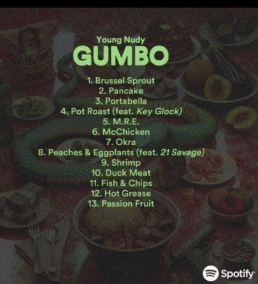Young Nudy Lights Up the Stage at Gumbo Showcase with High-Energy Performance