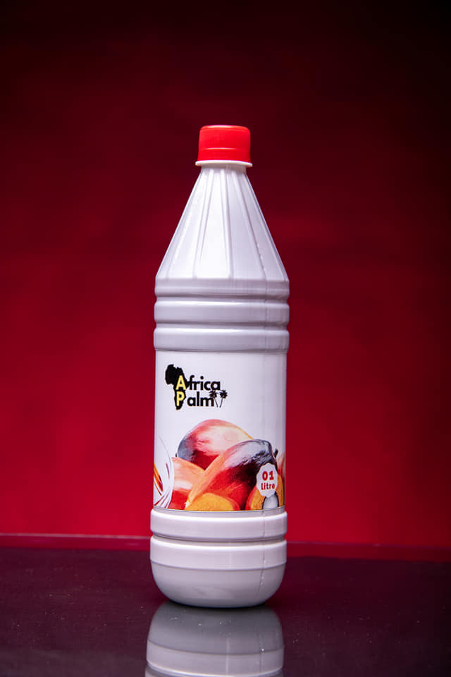 L'huile de palme rouge, Huile de palme non raffinée couleur carotte