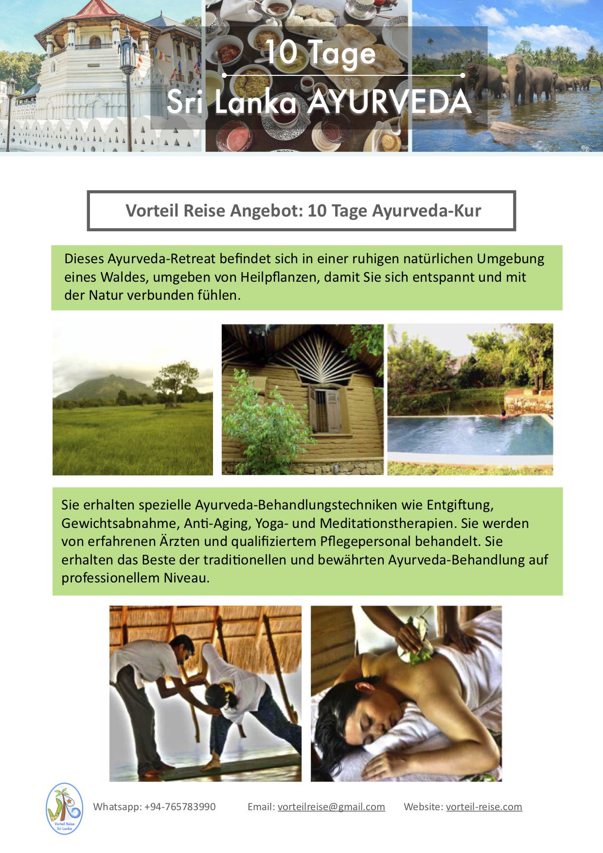 Ayurveda-Kurs (10 TAGE)