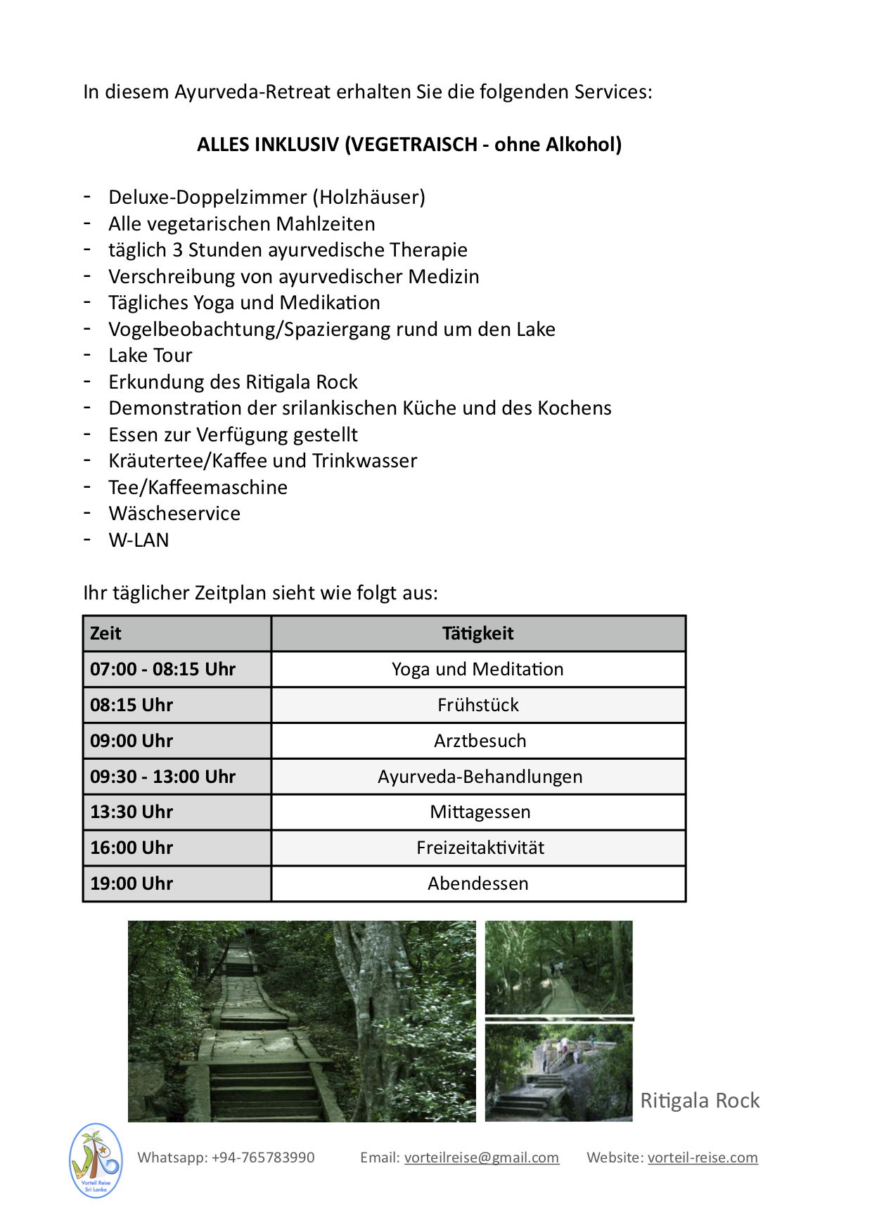 Ayurveda-Kurs (10 TAGE)