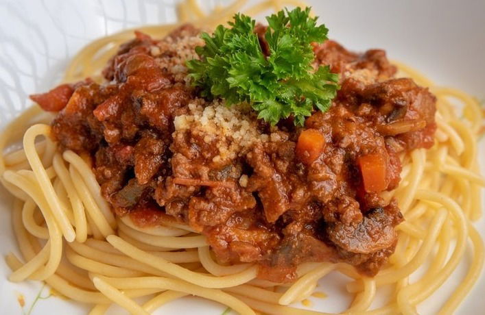 SPAGHETTI BOLOGNESE MEATBALLS