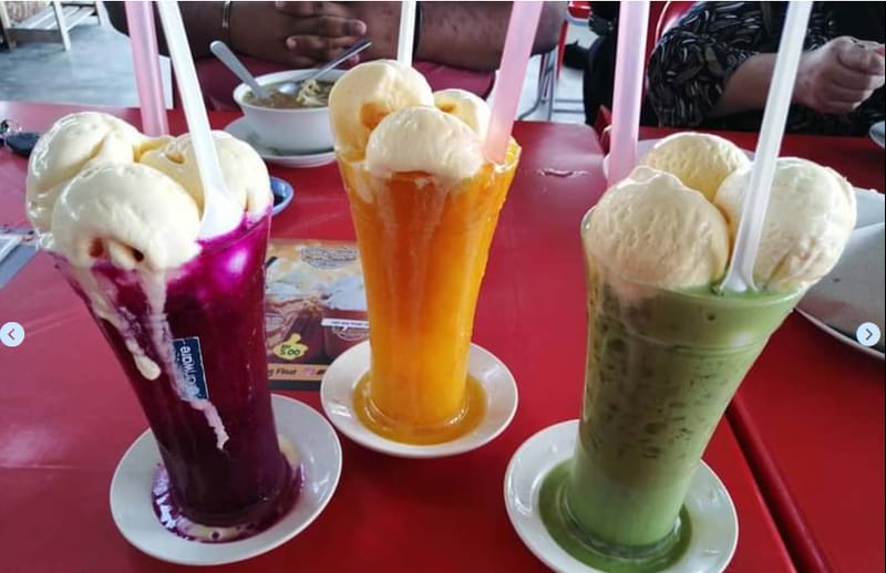 TEH TARIK MADU AISKRIM