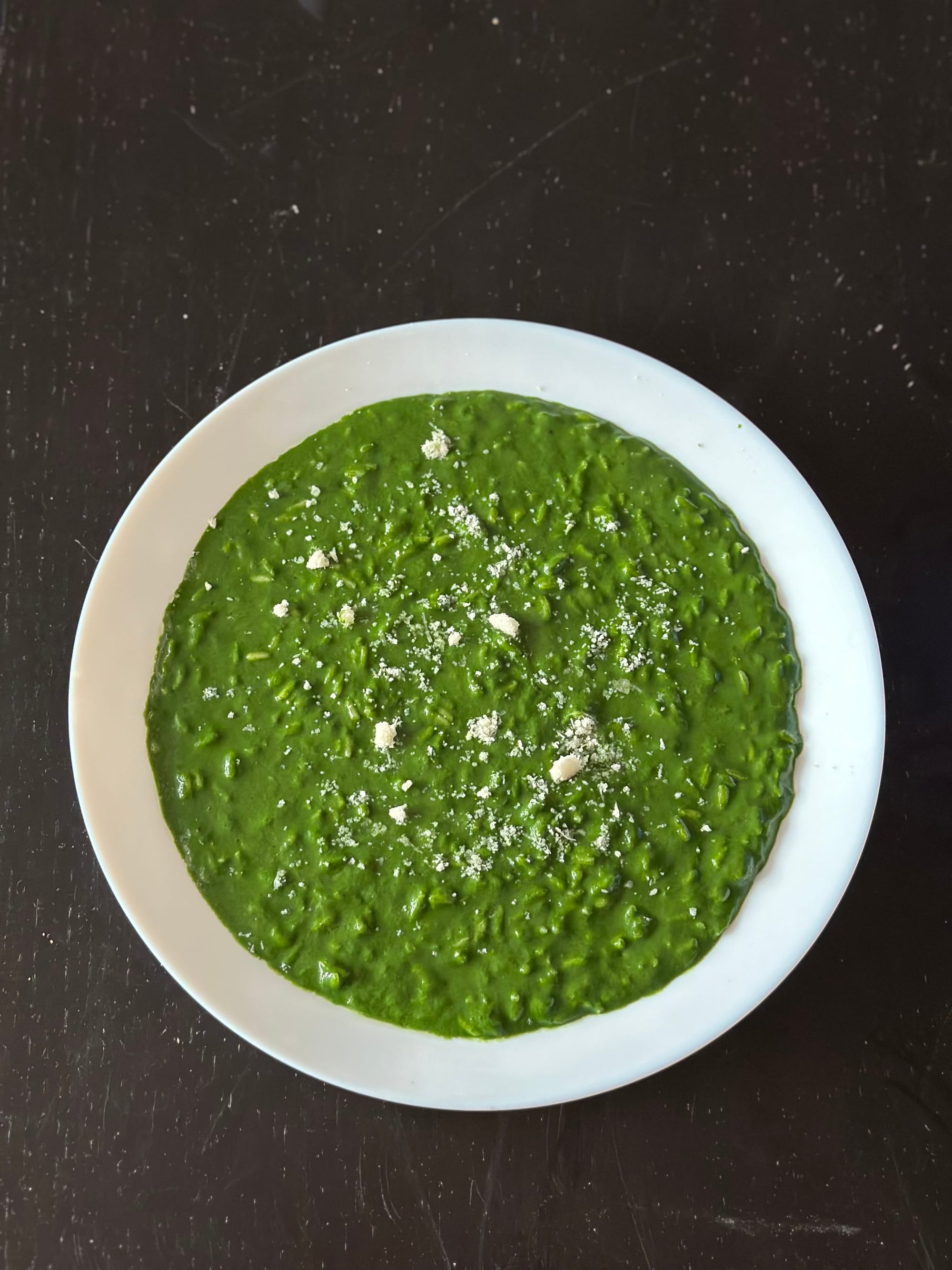 Risotto agli spinaci