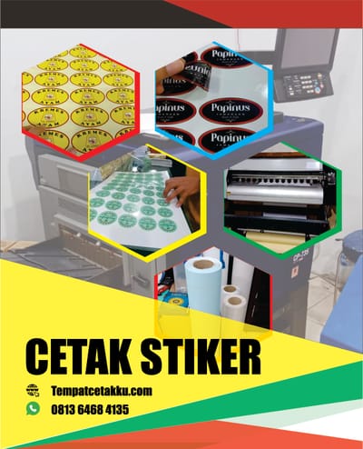 TEMPAT CETAK STIKER DI JAKARTA TIMUR