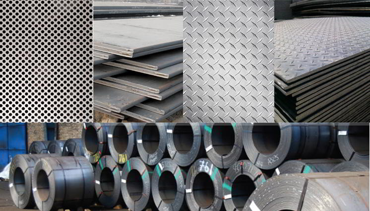 PLATES: (Plain & Checkered) in grade ASTM A36/S275 JR/ S355 JR